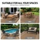 preview thumbnail 53 of 98, World Rug Gallery Border Indoor/Outdoor Flat Woven Area Rug