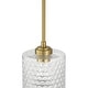 preview thumbnail 4 of 9, Craftmade 60591 Claire 7" Wide Mini Pendant