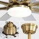preview thumbnail 60 of 67, 52"/66" Inch Ceiling Fan with Light,APP and Remote Control, Low Profile,Smart Optional