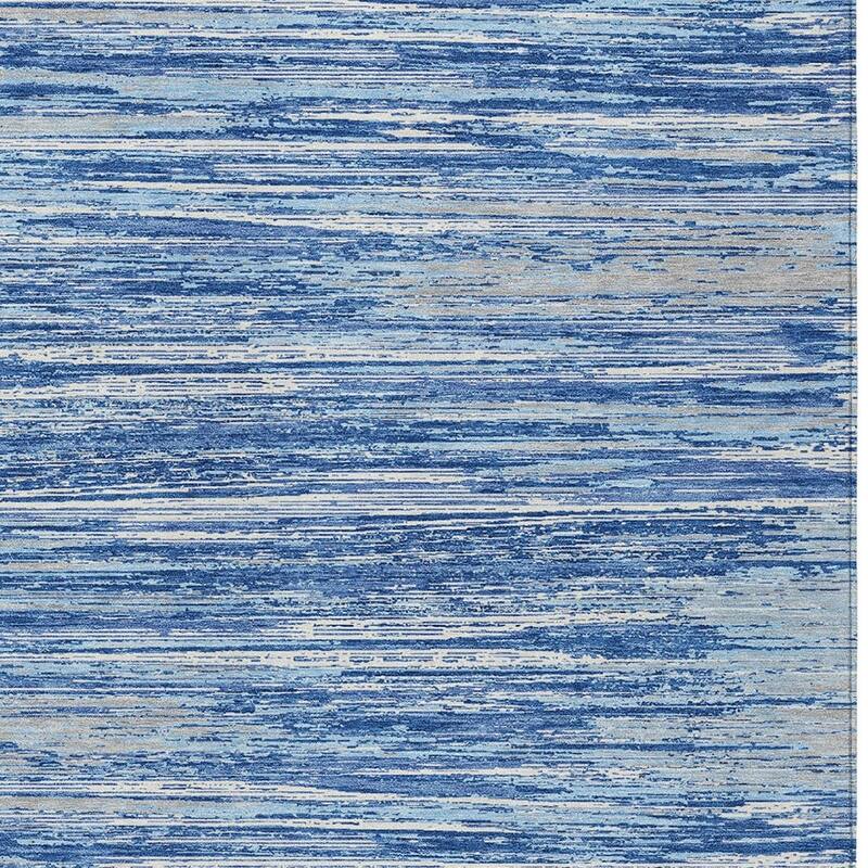HomeRoots Striped Transitional Rectangle Outdoor Rug