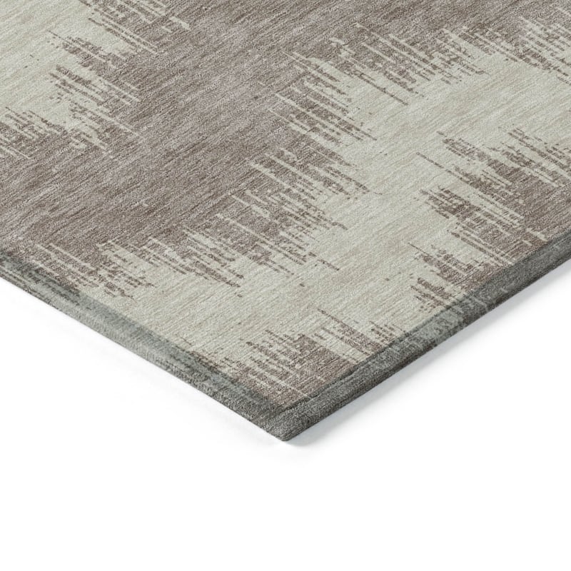 HomeRoots Chevron Transitional Rectangle Outdoor Rug