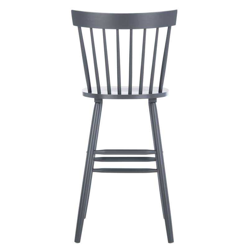 SAFAVIEH Belva 30-inch Spindle Farmhouse Bar Stool (Set of 2) - 20" W x 21" D x 44" H - 20"W x 21"D x 44"H