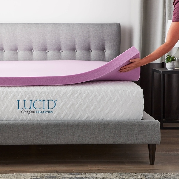 Lucid lavender memory foam pillow store