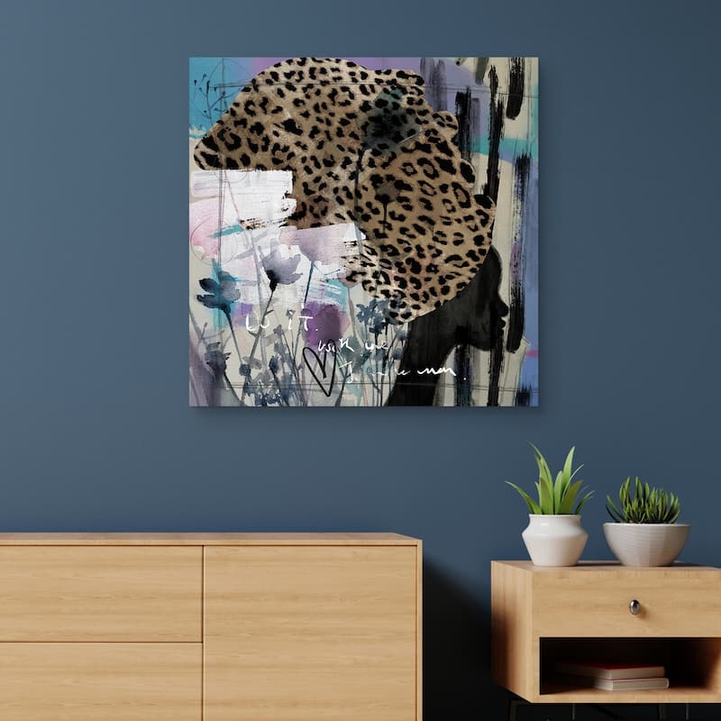 Turban Beauty by Synthia SAINT JAMES Canvas Art Print