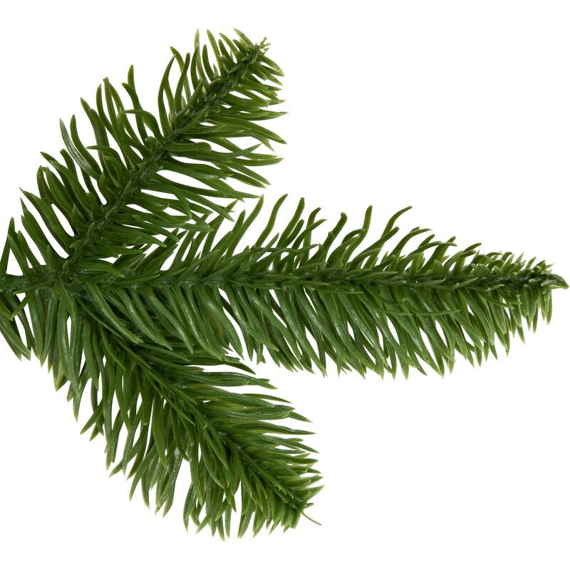 6' Green Red Pinecones Berries Artificial Christmas Garl- Unlit