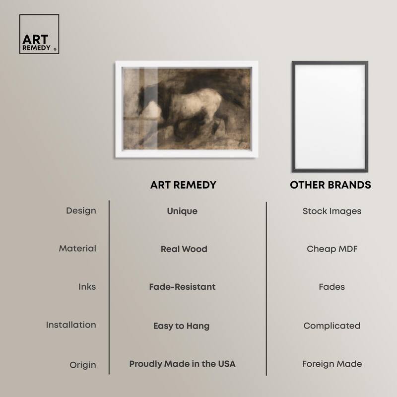 Dark Horse Shadowbox by Art Remedy