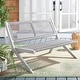 preview thumbnail 35 of 58, SAFAVIEH Kobina Outdoor Foldable Bench - 45" W x 30" D x 30" H
