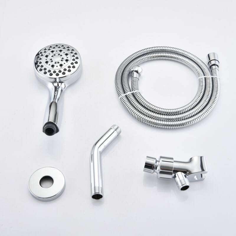 Handheld Shower Head with Hose High Pressure Shower Heads, Chrome