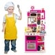 preview thumbnail 15 of 18, Costway Kids Kitchen Playset with Realistic Sounds Lights Play Sink 95 - See Details