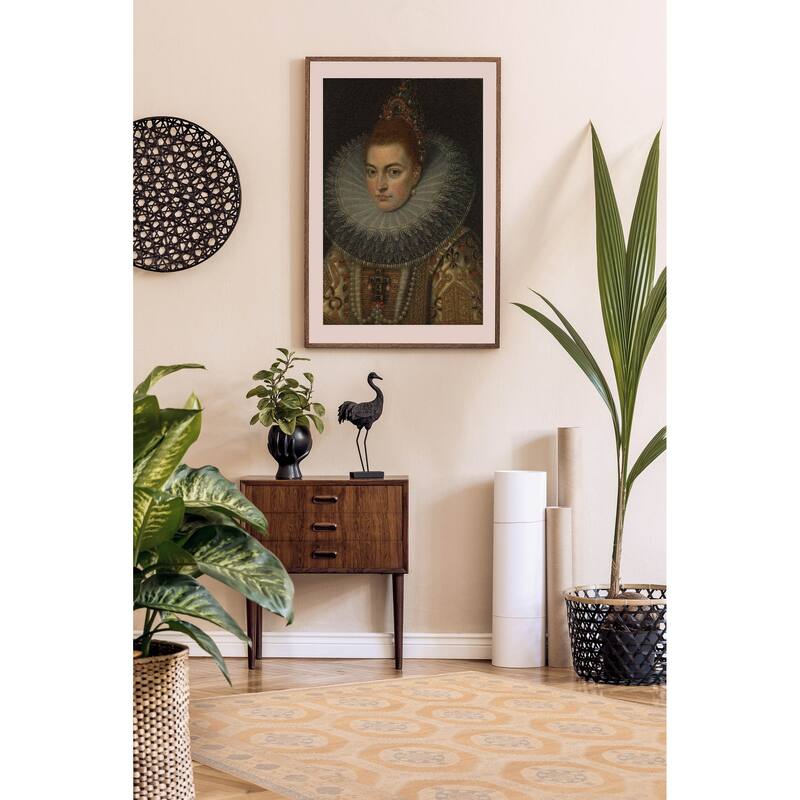 ECARPETGALLERY Hand-knotted Finest Oushak Light Brown Wool Rug - 7'9 x 9'11