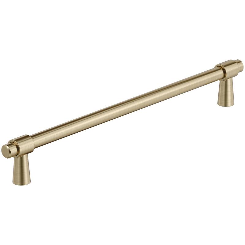 Amerock BP36902 Destine 10-1/16" Center to Center Bar Cabinet Pull - Golden Champagne