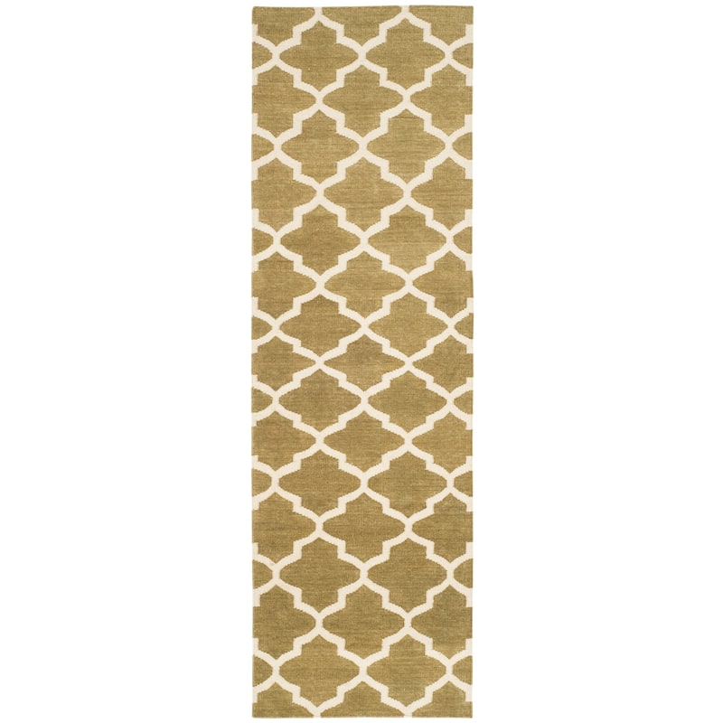 SAFAVIEH Handmade Flatweave Dhurries Hylkije Modern Wool Rug