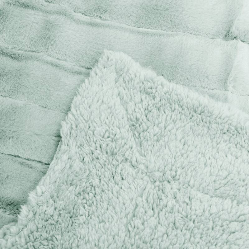 Supermink Decorative Fauxfur Throw 50'' x 60''
