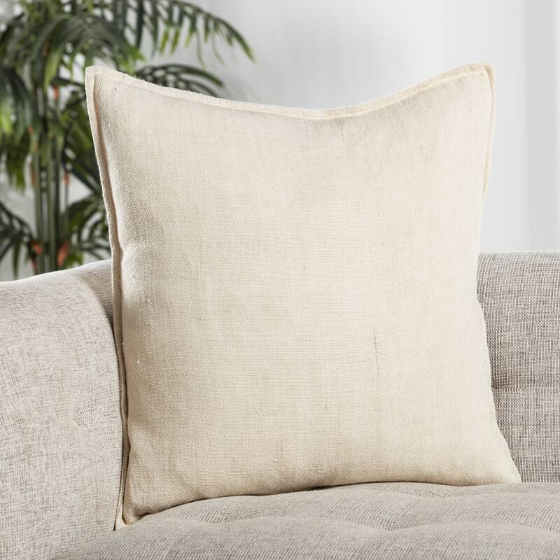Bay Solid Throw Pillow