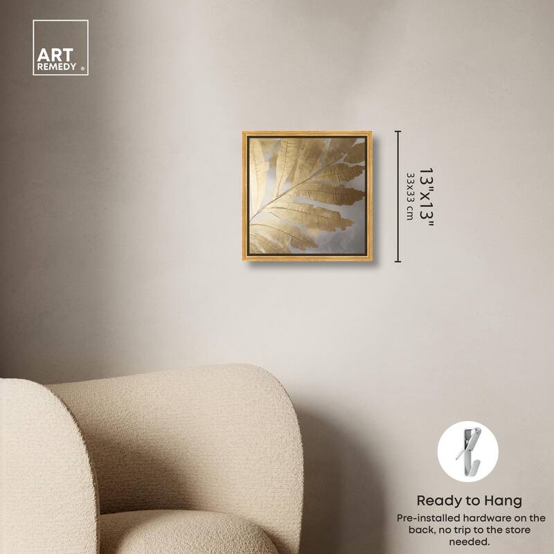 Golden Canopy (I) Canvas by Art Remedy
