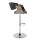 preview thumbnail 39 of 70, Carson Carrington Kanteborg Adjustable Bar Stool with Rounded T Footrest (Set of 2)