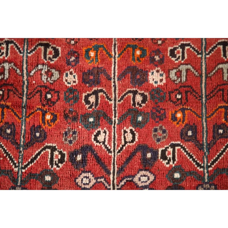 Kashkoli Persian Vintage Area Rug Handmade Wool Carpet - 5'5"x 9'1"