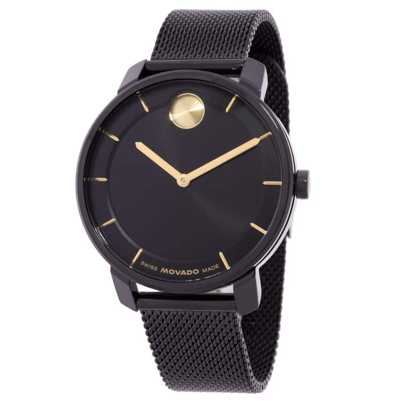 Movado Women's Evolution Black Dial Watch - 3600923 - One Size