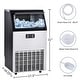 preview thumbnail 7 of 10, AOOLIVE Freestanding Commercial Ice Maker Machine 100LBS/24H