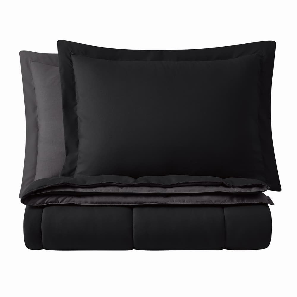 Truly Soft Everyday Reversible Down Alternative 3-Piece Comforter Set