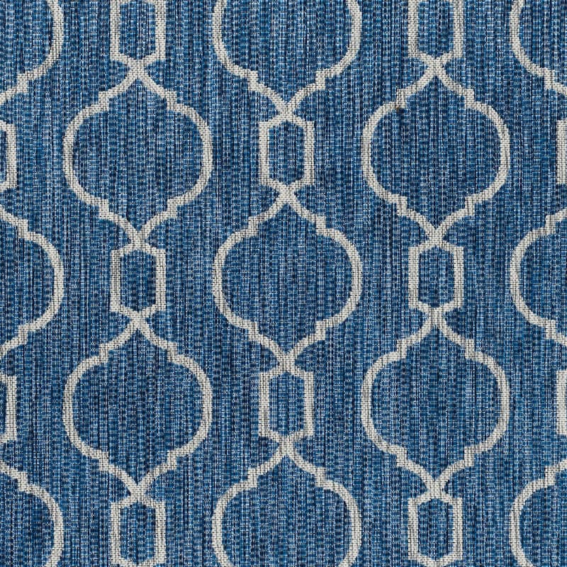 Colonnade Transitional Geometric Indoor/Outdoor Area Rug