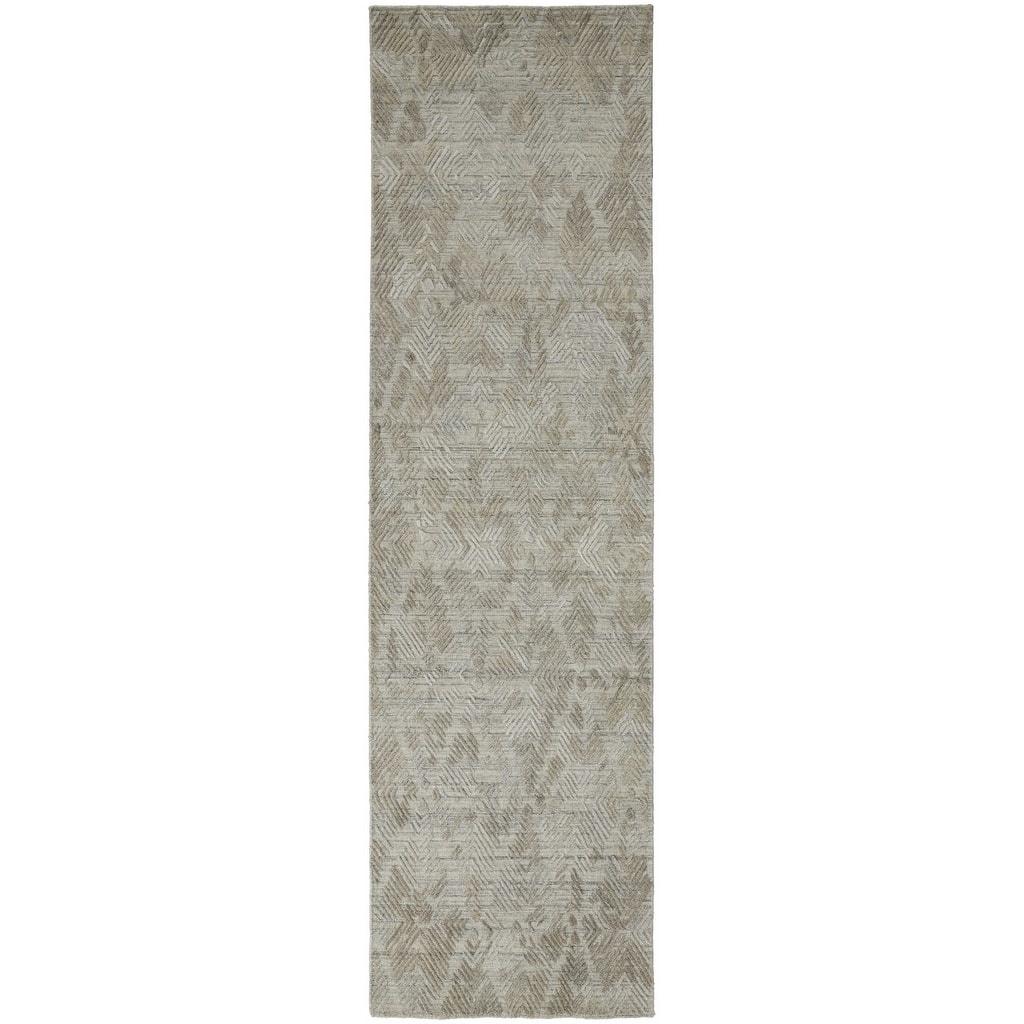 Soka Abstract Woven Area Rug By HomeRoots - 10' Runner