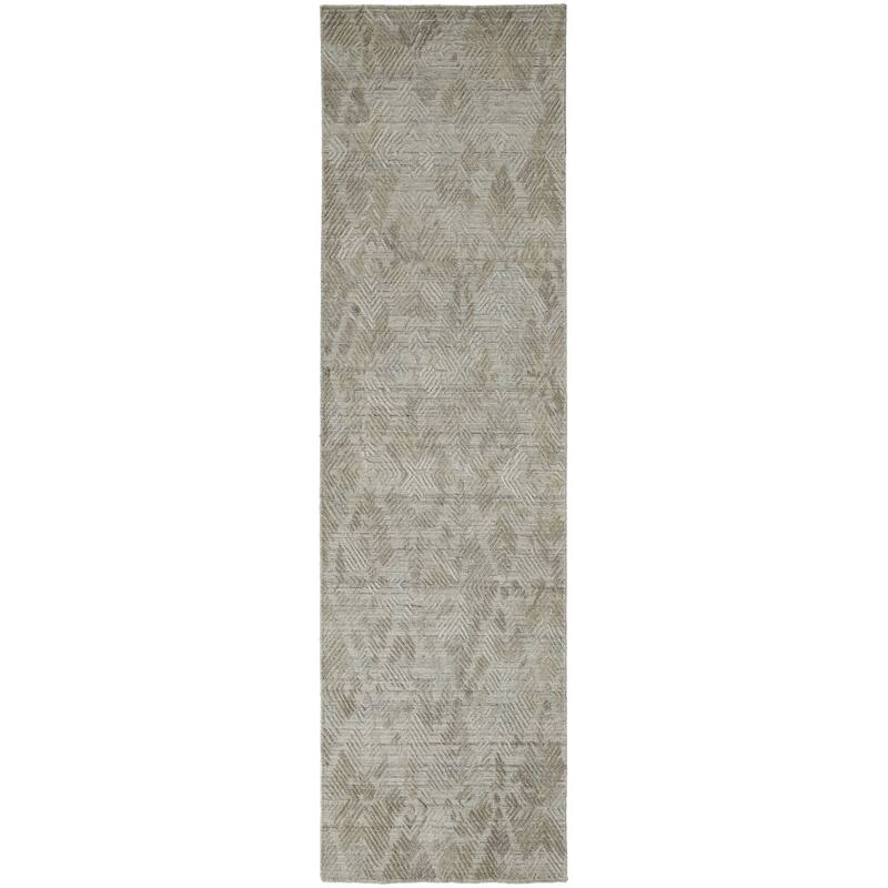 Soka Abstract Woven Area Rug By HomeRoots - 10' Runner
