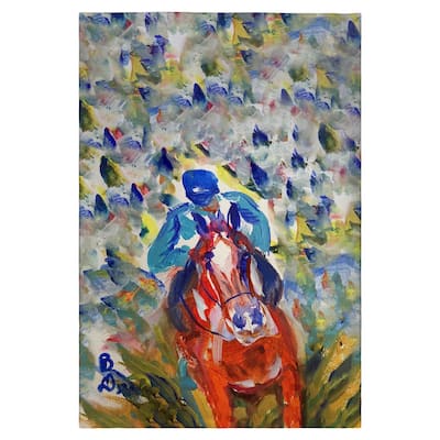 Horse Finishing Guest Towel - 20x20