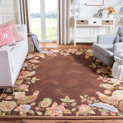 SAFAVIEH Handmade Chelsea Coby French Country Wool Rug