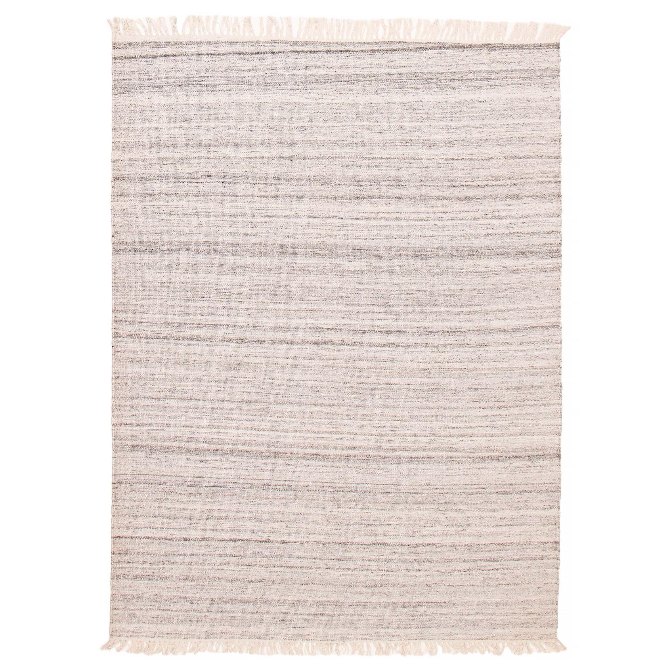 Boho Grey Kilim 5'4" x 7'7" - 5'4 x 7'7