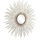 preview thumbnail 7 of 5, Uttermost Golden Rays Large 47" Mid-Century Modern Starburst Wall