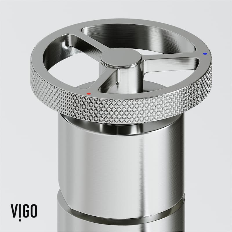 VIGO Sottile 18"L x 13"W Glass Vessel Sink and Cass 12"H Faucet Set