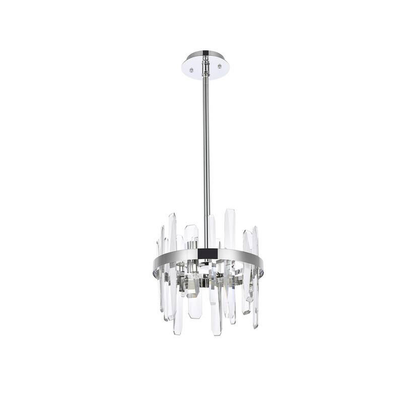 Indigo Home 12 inch crystal round pendant