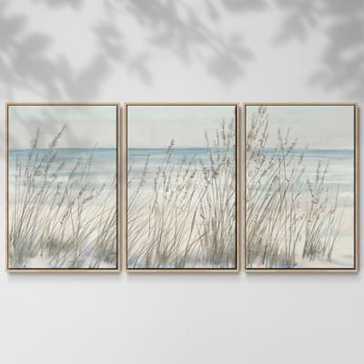 Beach Grass II - Multi Piece Framed Canvas