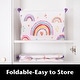 preview thumbnail 4 of 3, Rainbow Hearts Rectangle Storage - Rectangular Storage