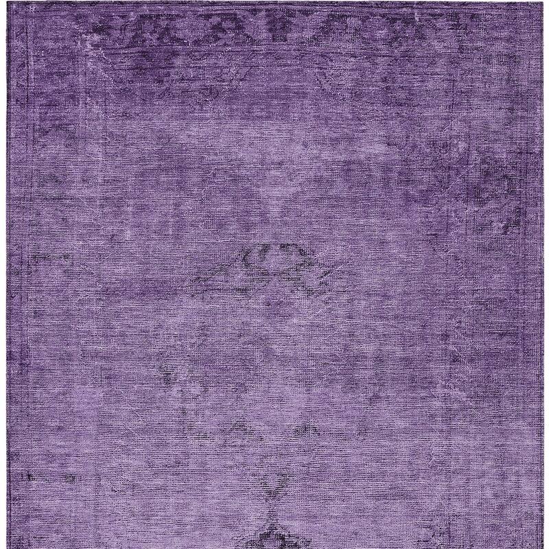 HomeRoots Oriental Traditional Rectangle Outdoor Rug
