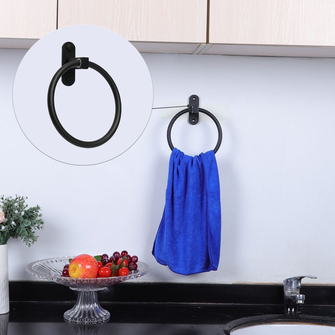 washroom clothes hanger