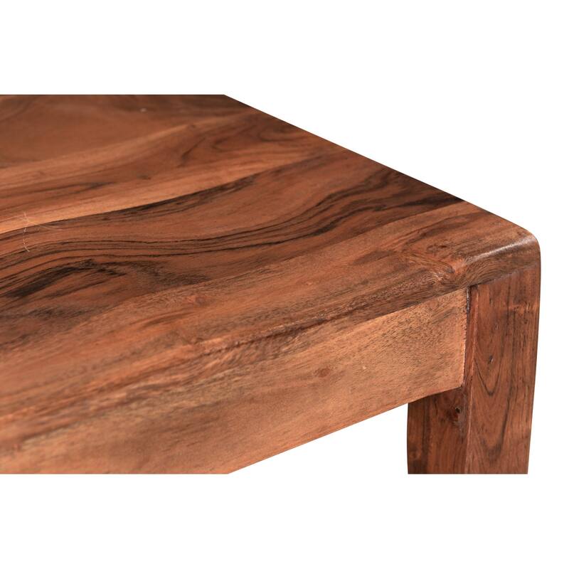 HomeRoots Set of Two Brown Upholstered Fabric Slat Back Dining Side Chairs - 18' X '36' X '18