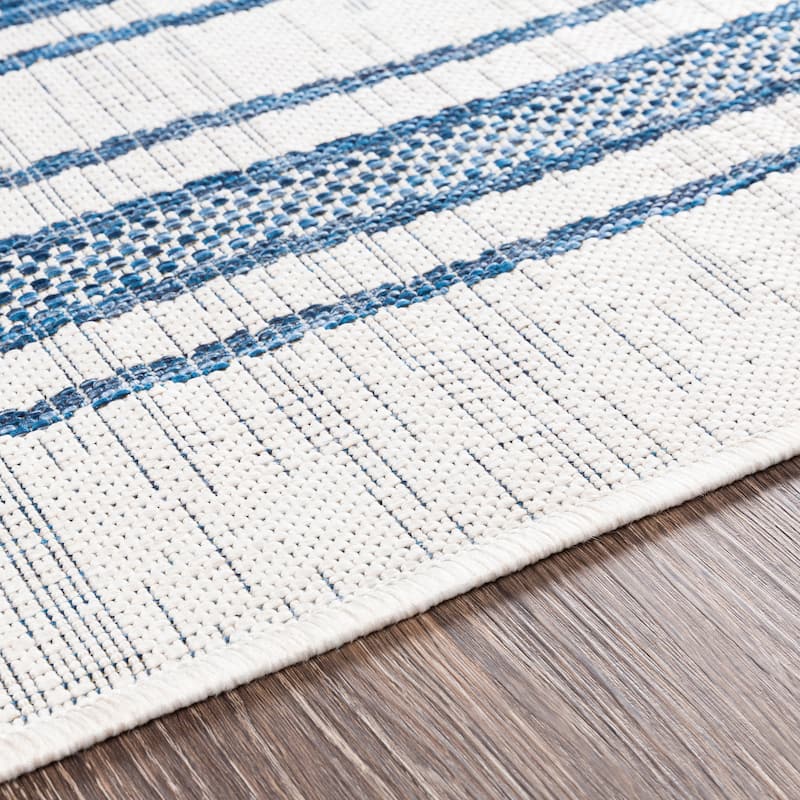 Livabliss Tansy Indoor/ Outdoor Nordic Stripe Area Rug