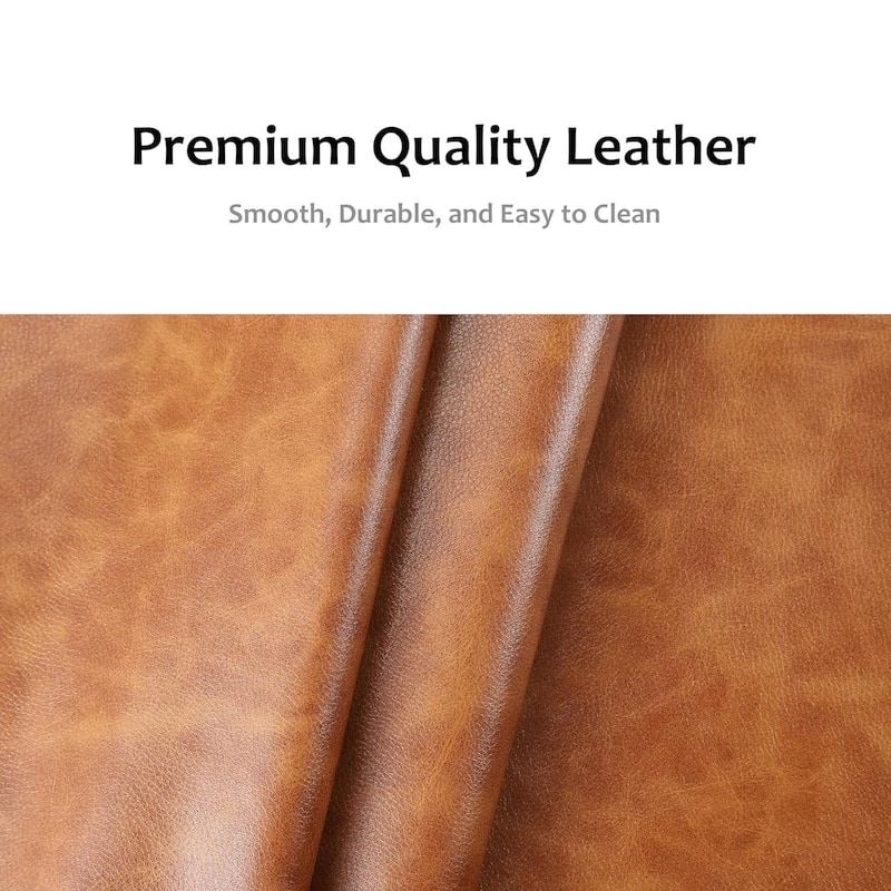 Oversized Leather Power Recliner Sofa Chair with Massage for Living Room Bedroom