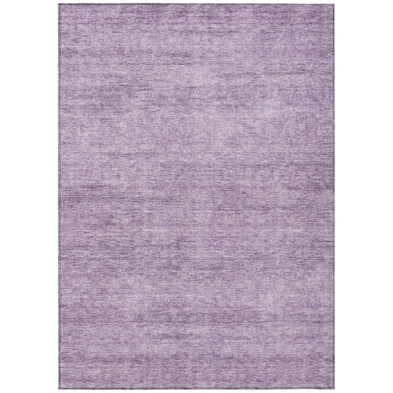 HomeRoots Abstract Transitional Rectangle Outdoor Rug - 3' x 5'