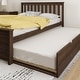 preview thumbnail 14 of 62, Max and Lily Slat Headboard Full Bed with Trundle