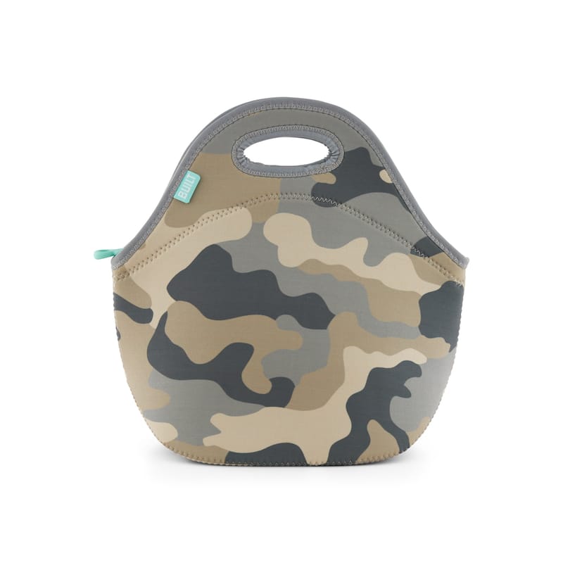 Built Gourmet Getaway Neoprene Lunch Bag - Grey Camo