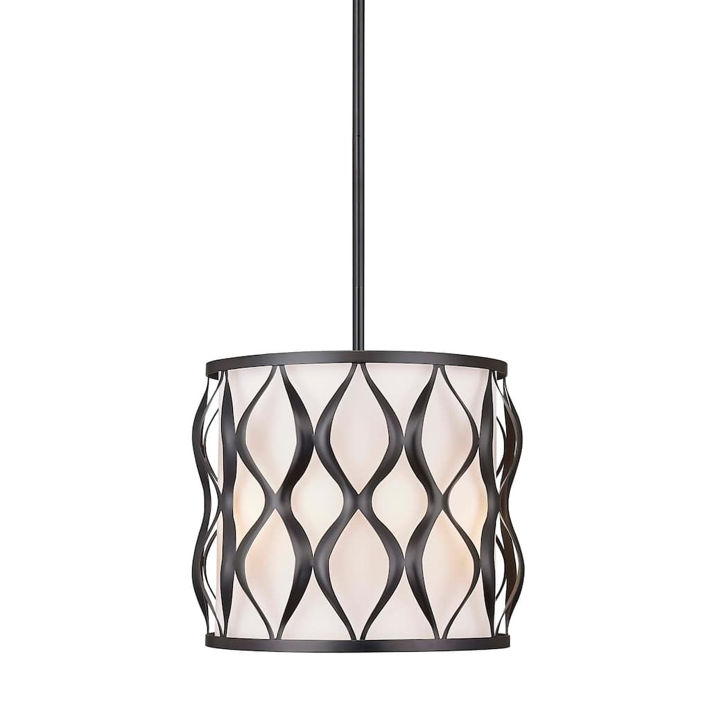 Z-Lite 1948P12 Harden 3 Light 12" Wide Pendant