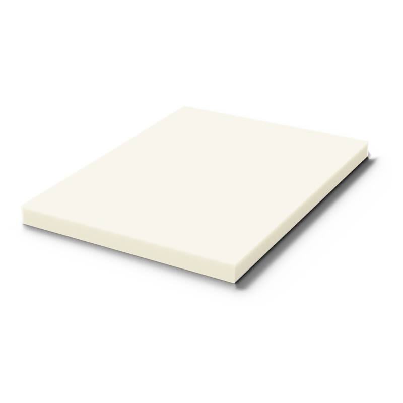 ONETAN, 1" and 2" Foam Topper,Adds Comfort to Mattress. - White