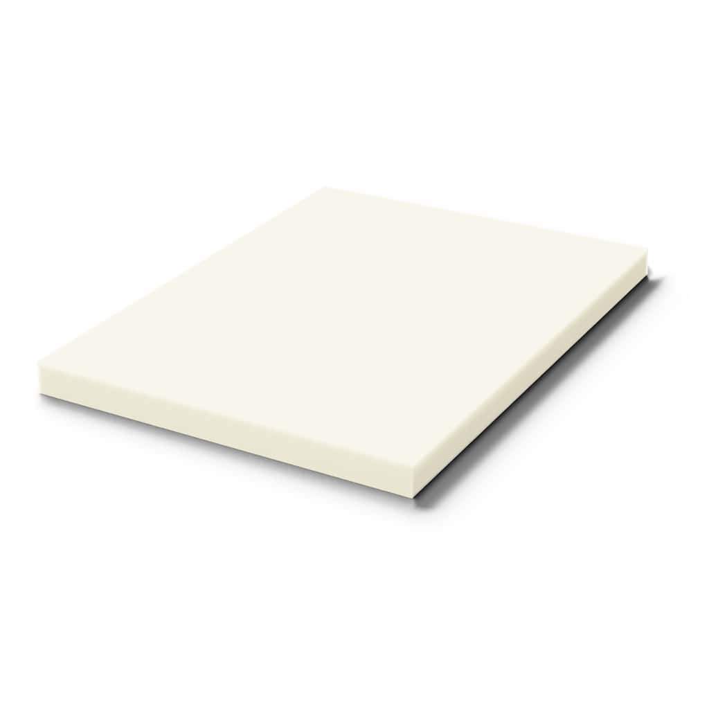ONETAN, 1" and 2" Foam Topper,Adds Comfort to Mattress. - White