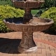 preview thumbnail 7 of 13, Large Tiered Ball Outdoor Water Fountain Backyard Garden Feature - 80"