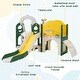 preview thumbnail 8 of 28, Toddler Slide and Swing Set 8 in 1 with Basketball Hoop