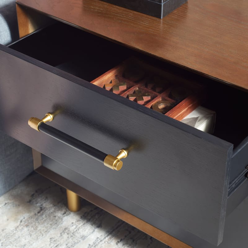 SAFAVIEH Dasia 2-Drawer Accent Table Nightstand