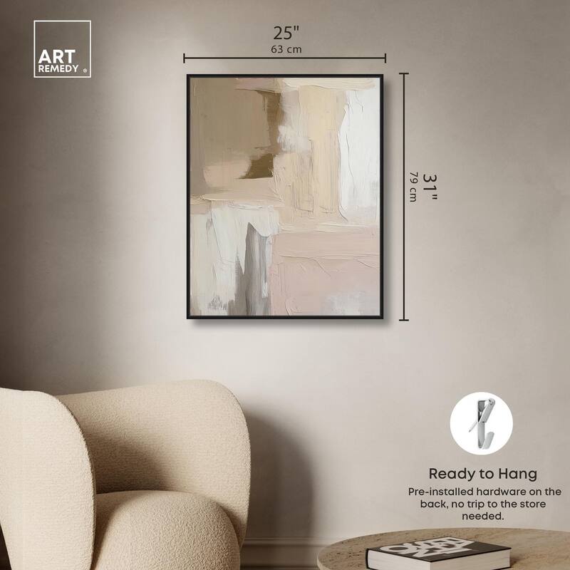 Subtle Earth Tones II Canvas by Art Remedy